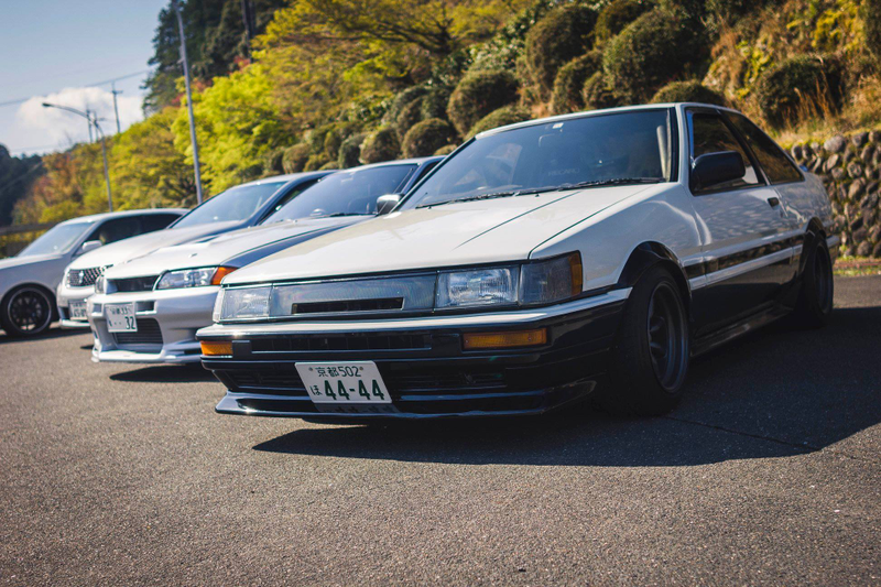 Illustration for article titled The coolest car meet I ever went to was... in Japan of course! - Arashiyama, near Kyoto